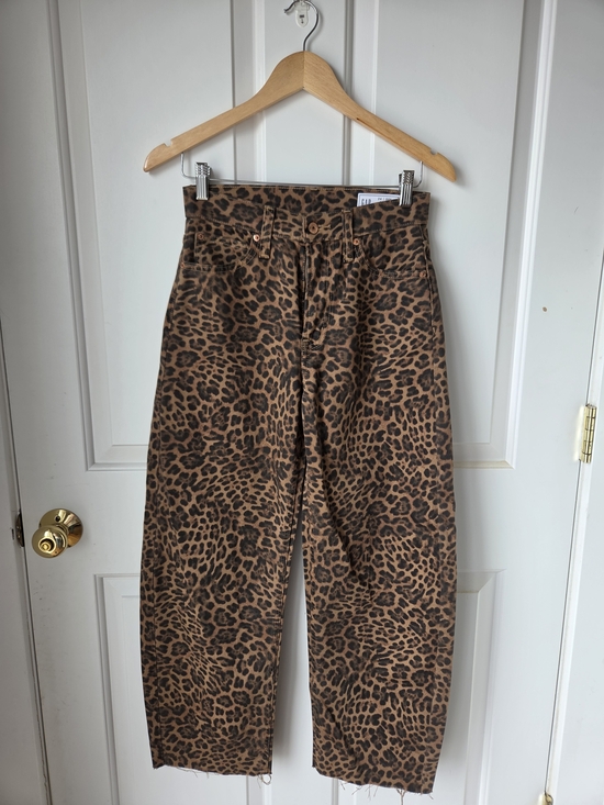 GAP Denim - GAP Leopard Print Jeans